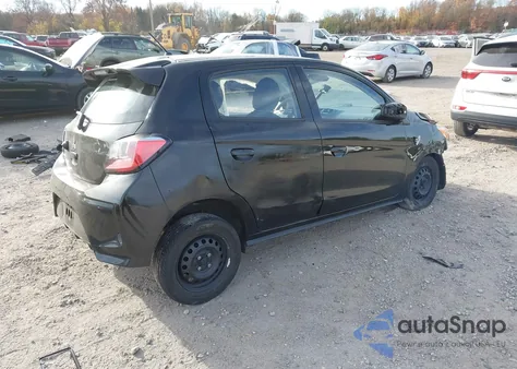 2021 Mitsubishi Mirage Carbonite Edition/Es/Le from USA, damaged, VIN ML32AUHJ6MH000881